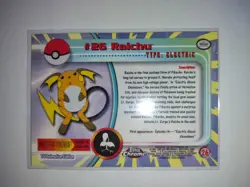 Topps Chrome Pokemon Raichu #26 NM/M - Image 2