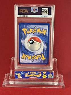 2000 Black Star Promo Pokemon League TEAM ROCKET'S MEOWTH Card #18 PSA 9 - Image 2