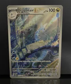 Dragonair 181/165 - Scarlet & Violet 151 Illustration Rare - Pokemon TCG Card NM - Image 1