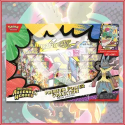 Pokemon TCG: Ascended Heroes Premium Poster Collection Mega Lucario Sealed!! - Image 3