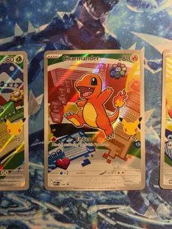 ALL MINTY!🔥Pokemon First Partner Illustration Bulbasaur Charmander Squirtle Set - Image 3