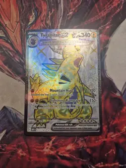 Tyranitar ex 211/197 Pokemon TCG - Obsidian Flames - Ultra Rare Full Art Holo NM - Image 1