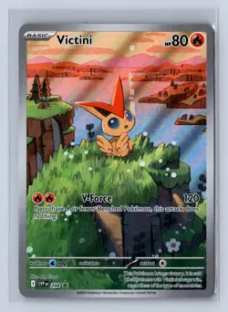 2025 Pokemon Scarlet & Violet Promo Victini #208 - Image 1