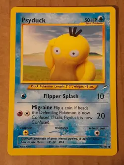 Pokemon Psyduck 79/105 NEO Destiny NM See Pictures - Image 1