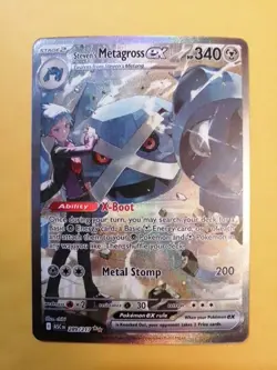 Pokemon Ascended Heroes Steven's Metagross Ex 289/217 - SIR - Image 1
