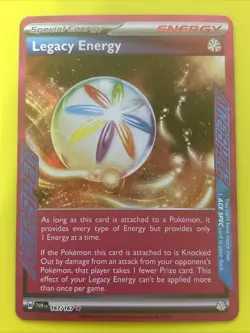 Legacy Energy 167/167 Ace Spec Holo SV: Twilight Masquerade Pokemon TCG NM - Image 1
