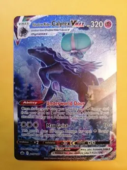 Shadow Rider Calyrex VMAX - 205/198 - Pokemon Chilling Reign Alternate Art NM - Image 1