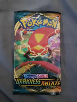 Darkness Ablaze Booster Pack Pokemon TCG Sword & Shield *Factory Sealed - Image 1