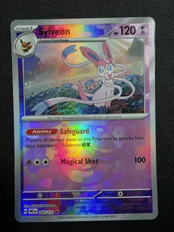 Sylveon (Master Ball Pattern) Rare Holo PRE 040/131 NM Pokemon TCG - Image 1