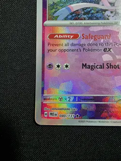 Sylveon (Master Ball Pattern) Rare Holo PRE 040/131 NM Pokemon TCG - Image 5