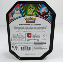 Pokemon TCG: Knockout Collectible Tin 2021 - Featuring Snorlax **EMPTY** - Image 5