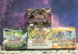 YuGiOh BOOSTER BOX SET OF 4! Sealed NEW! - Image 1