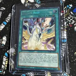 Yugioh! LP Golden Rule - BLMR-EN035 - Secret Rare - 1st Edition Lightly Played, - Image 1