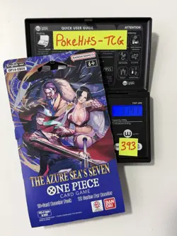 (HEAVY)🔥One Piece The Azure Sea’s Seven OP14-EB04 Sleeved Booster Pack - Image 1