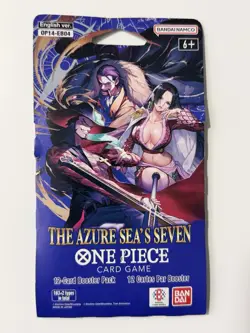 (HEAVY)🔥One Piece The Azure Sea’s Seven OP14-EB04 Sleeved Booster Pack - Image 2