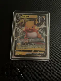 Raichu V 045/172 Brilliant Stars Ultra Rare Holo Pokemon TCG Card NM - Image 1
