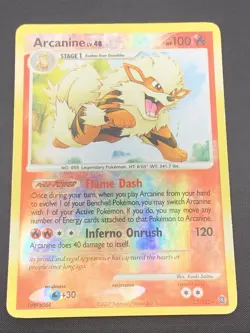 Pokemon TCG Arcanine Secret Wonders Reverse Holo Rare Card 22/132 - Image 1