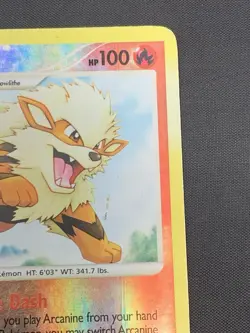 Pokemon TCG Arcanine Secret Wonders Reverse Holo Rare Card 22/132 - Image 3