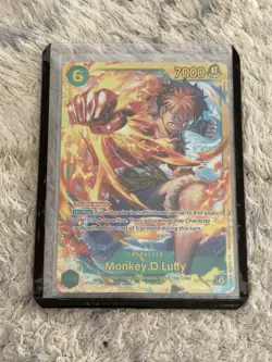 Monkey.D.Luffy OP13-118 SEC One Piece Card Game TCG NM English - Image 2