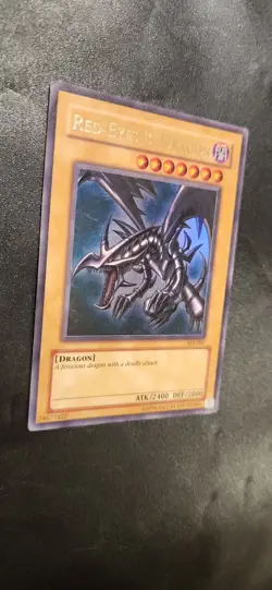 Red-Eyes B. Dragon #SDJ-001 Yugioh Card - Image 1