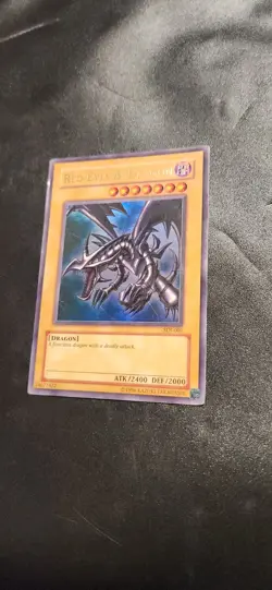 Red-Eyes B. Dragon #SDJ-001 Yugioh Card - Image 5