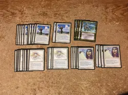 MAGIC THE GATHERING LOT OF 228 ALLIANCES WEATHERLIGHT ALL RESERVED LIST CARDS - Image 4