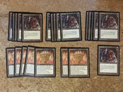MAGIC THE GATHERING LOT OF 228 ALLIANCES WEATHERLIGHT ALL RESERVED LIST CARDS - Image 5