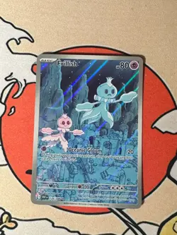 Frillish IR 126/086 White Flare (English Pokemon Scarlet & Violet Card) - Image 1