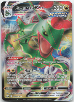 Rayquaza VMAX 101/159 Crown Zenith Pokemon Card NM - Image 1