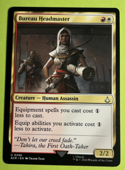 Bureau Headmaster ACR 296 MTG NM/M Never Played - Image 1