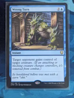MTG Wrong Turn - NM - Commander Legends - Image 1
