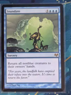 MTG Inundate - NM - Eventide - Image 1