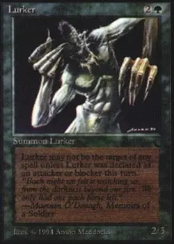 [1x] Lurker Near Mint, English The Dark MTG Magic - Image 1