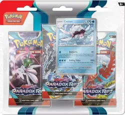 Pokemon Scarlet and Violet Paradox Rift 3 Pack Blister Arctibax - Image 3