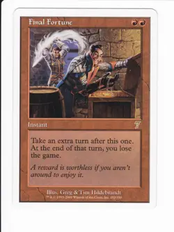 MTG Final Fortune 7th Edition - Image 1