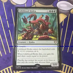 MTG Lifeblood Hydra - Commander Masters #303 - Image 1