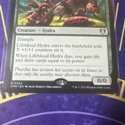 MTG Lifeblood Hydra - Commander Masters #303 - Image 3