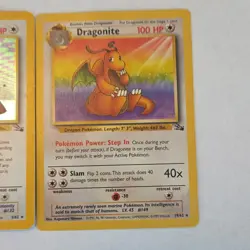 Pokemon Fossil 2 Holo Card Lot Hitmonlee Ditto Dragonite Wizards English 1999 - Image 5