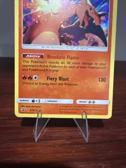2018 Pokemon Sun & Moon - Dragon Majesty Holo Charizard #3 NM - Image 2