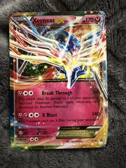 Xerneas EX - XY07 Black Star Promo (Pokemon) LP - Image 1