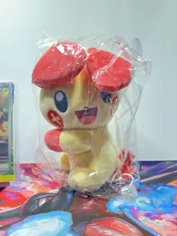 Pokemon Chinese SC Nuzzle Cheeks Plush Display Box Open Plusle *No Tins* - Image 2
