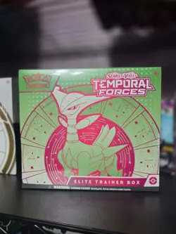 Pokemon TCG Scarlet & Violet Temporal Forces Elite Trainer Box English ETB - Image 1