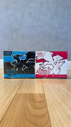 Pokemon Centre Black Bolt White Flare ETB Bundle Brand New 🚚✅ - Image 1