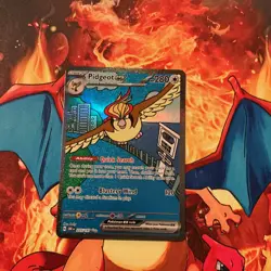 Pokemon Pidgeot ex 225/197 Obsidian Flames Special Illustration Rare Holo 280 HP - Image 1