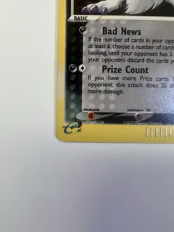 Absol 1/97 Holo Rare 2003 Pokemon EX Dragon Set e-Series NM Ungraded - Image 5