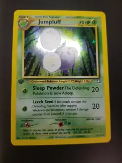 Jumpluff 7/111 1st Edition Pokemon Neo Genesis Holo Rare - Image 2