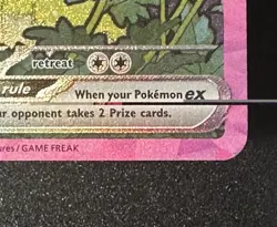 2025 Pokemon Prismatic Evolutions Leafeon ex 144/131 SIR - Mint+ - Image 5