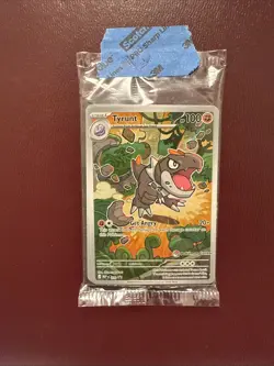 Pokemon Perfect Order Pokemon Center Exclusive Tyrunt 070 Stamped Promo SEALED - Image 1