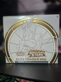 Pokemon TCG Brilliant Stars Elite Trainer Box ETB New Factory Sealed 820650850127 - Image 1