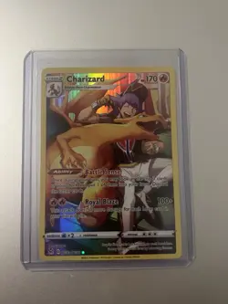 Pokemon Charizard TG03/TG30 Lost Origin Trainer Gallery Full Art Holo Ultra Rare - Image 1